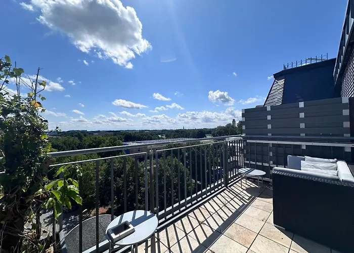 Apartman Schoenes Dachgeschoss Im Waldstrassenviertel Lipcse